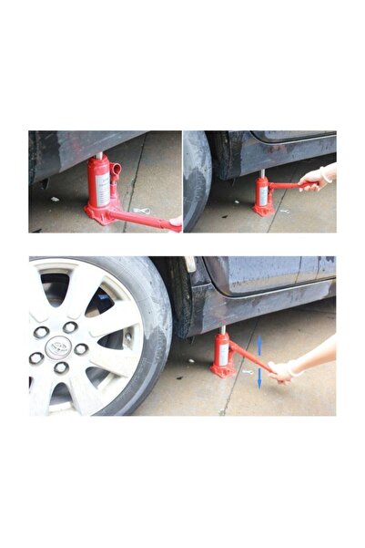 Bass Hidrolik Araç Kaldırma Krikosu Şişe Tipi 2 Ton Kapasiteli Tamir Amaçlı A...