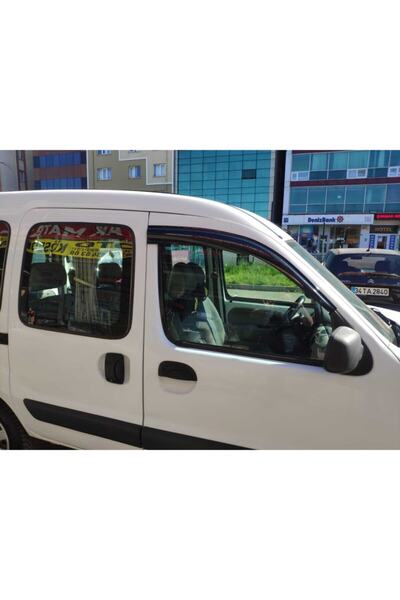 KNB Renault Kango Cam Rüzgarlığı 1998-2008 Yılları Arası Uyumlu Ön 2 Li Siyah...