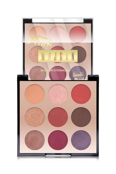 MUJGAN Sweet Peach 9-Piece Eyeshadow Palette - No 0277445511002200