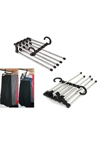 ELORDİST Κρεμάστρα παντελονιών 5 τεμαχίων κινητή