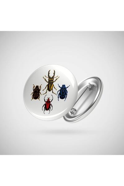 Fizello Stag Beetle Insect Bug Collection Cicada Gift Idea Present Rozet
