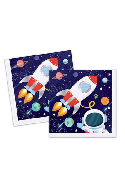 MERİ PARTİ Χαρτοπετσέτα Cosmic Galaxy 16 τμχ