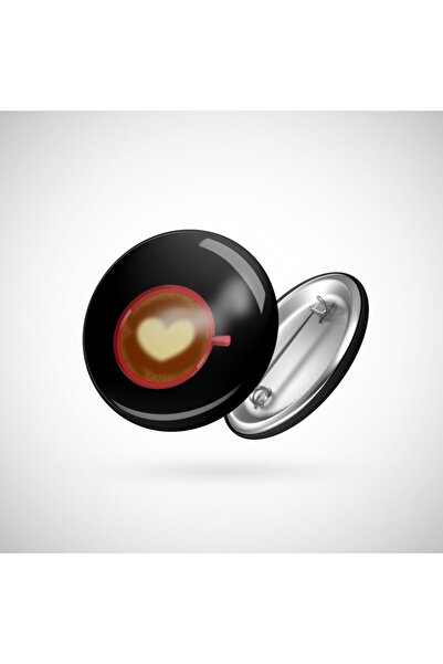 Fizello Fun Cup Of Coffee Caffeine Drinker Barista Beverage Gift Rozet