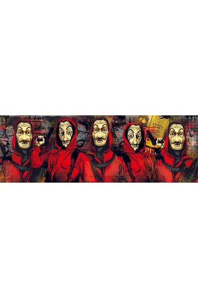 CLEMENTONI La Casa De Papel 1000 Piece Panorama Puzzle
