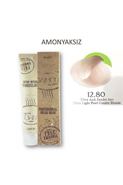 DAIMON Fa Amonyaksız Saç Boyası 12.80 Ultra Açık Sandre Sarı