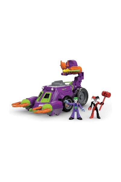 Imaginext Joker Ve Harley Quinn Aracı