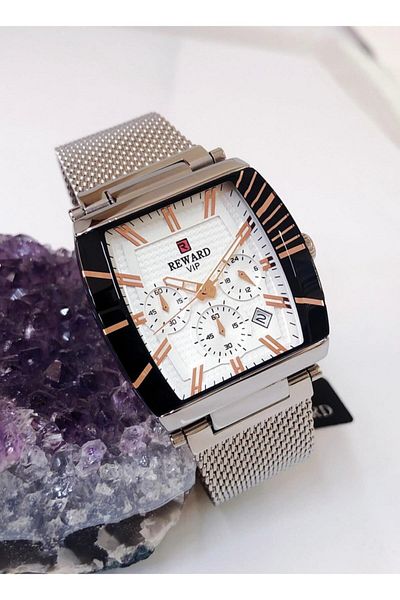 Reward Men's Vip Cornered Wristwatch with Stopwatch Rwd A140441 Gmsy