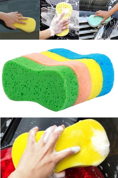 BİTERSE Etika Büyük Boy Çok Amaçlı Araba Yıkama Ve Temizleme Süngeri 1 Adet