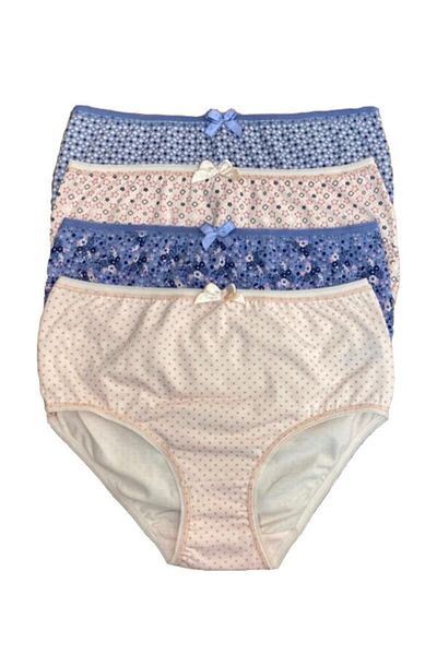 Belinay Women's High Waist Panties 4 Piece 3501