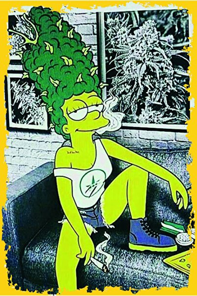 hediyeniburadabul Ρετρό Ξύλινη Αφίσα Τοίχου 20x30