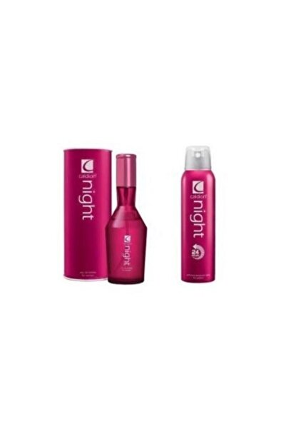 Caldion Orıjınal Night Women Edt 100 Ml Kadın Parfüm + 150 Ml Deodorant Ikili...