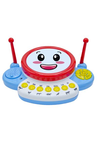 ujtoys Neşeli Davul-mavi Kırmızı