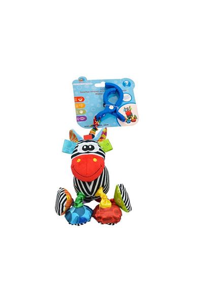 Sozzy Toys Donkey Plush Toy - Animals with Vibration and Rattles