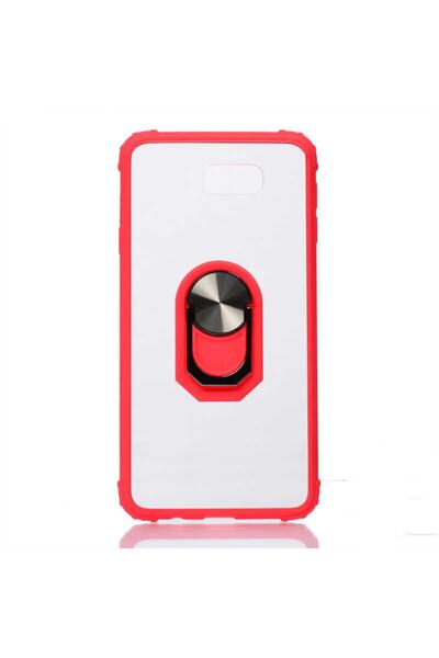 zore Galaxy J7 Prime Colorful Anti Shock Transparent Case with Edges
