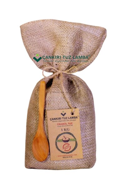Çankırı Tuz Lamba Granül Sofrada Öğütme Kristal Kaya Tuzu 1 Kg