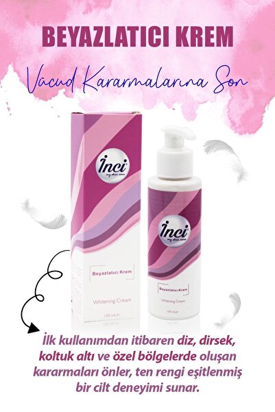 İnci Ağda Inci Beyazlatıcı Krem 100ml