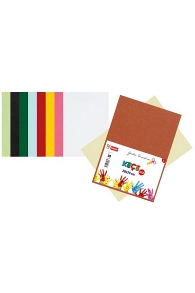 Mikro لباد 10 ألوان 20x30 سم 10 قطع Kç-101