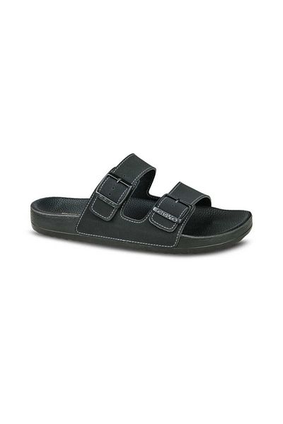 Ceyo Men's Black Slippers - Comfortable and Stylish Design