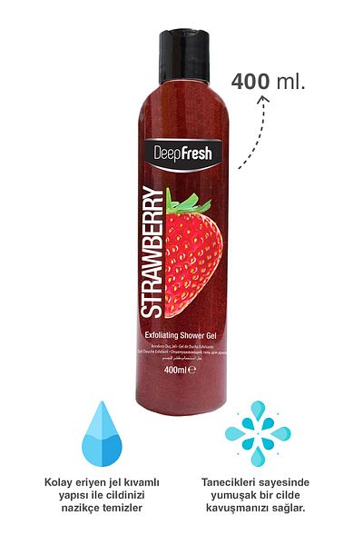 Deep Fresh Purifying Shower Gel Strawberry 400 Ml