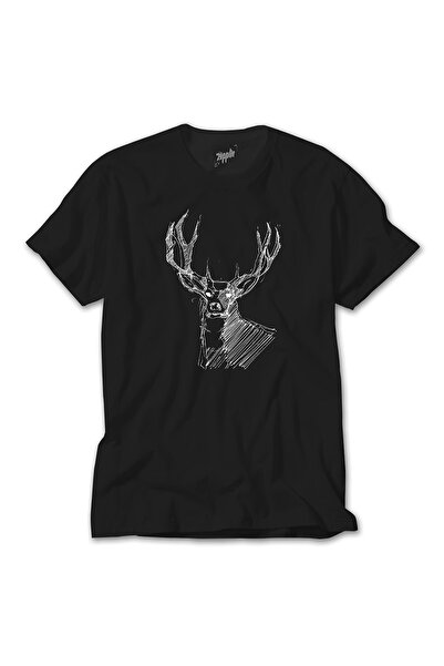 Z zepplin Tricou cu tema Deer Space
