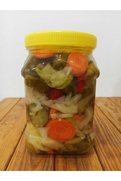 Gedelek Turşuları Karışık Türlü Gedelek Trak Turşuları 1 Kg'lik Pette
