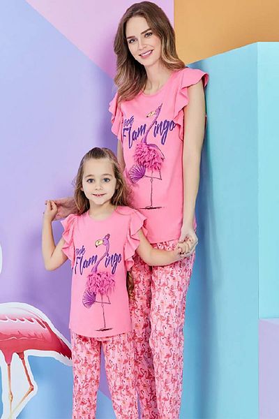 ROLY POLY Girl's Pink Tracksuit Pajama Set 1-8 Years Rpc1257