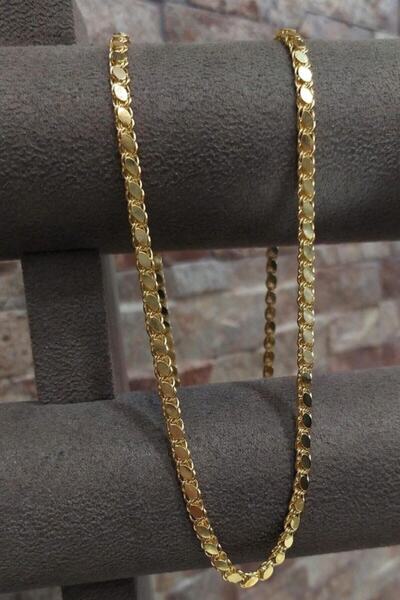 Erer Gümüş Gümüş Arpa Pullu Boyun Zinciri Kolye Tu14e3