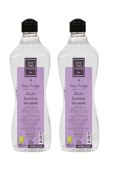 Eyüp Sabri Tuncer Liquid Soap Alaçatı Lavender 1500 ml x 2 Pieces