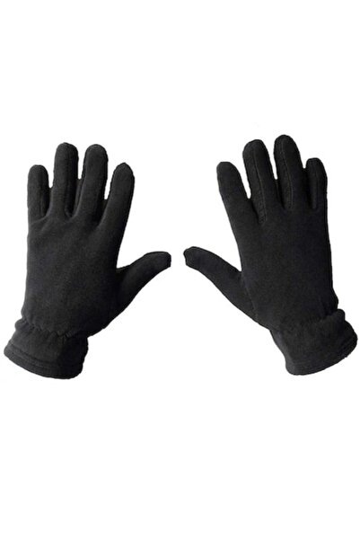 NCR Unisex Siyah Termal Kışlık Polar Eldiven