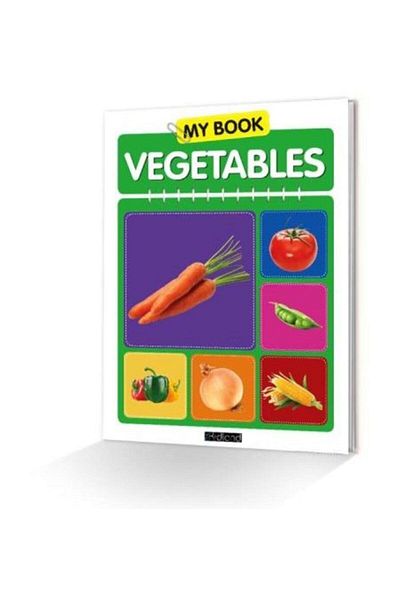 MK Publications My Book - Vegetables _New Edition _2022 Edition