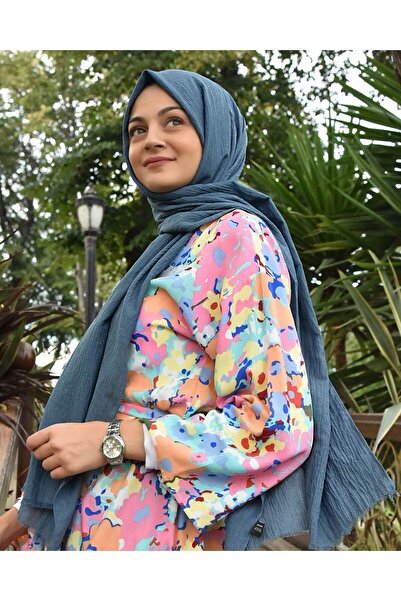 kuayscarfs Nou sezon pentru femei Mio Jazz Shawl Indigo