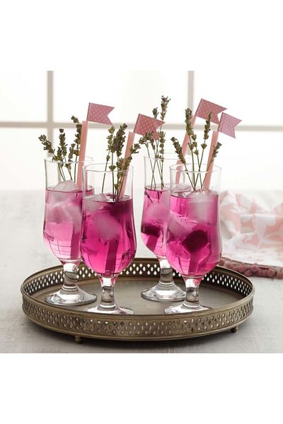 LAV Footed Cocktail Lemonade Glass 12 Li 576