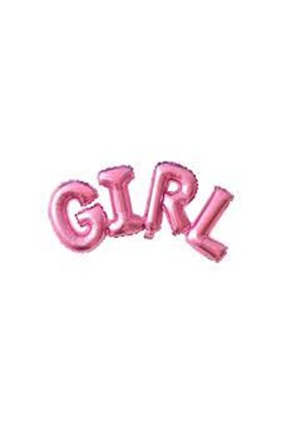 Happyland Girl Letter Foil Balloon