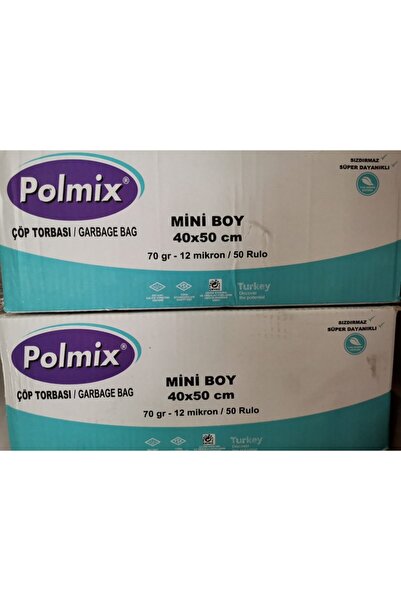 Polmix Mini Boy 40*50 Çöp Poşeti