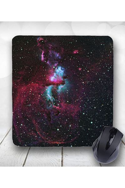 4k tasarım Подложка за мишка с квадратен принт на Galaxy