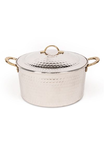 Handygoo Deep Forged Copper Pot 25.5 Cm