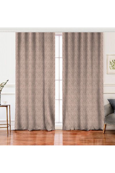 Realhomes Double Wing Colorful Backdrop Leaf Pattern Digital Printed Background Curtain