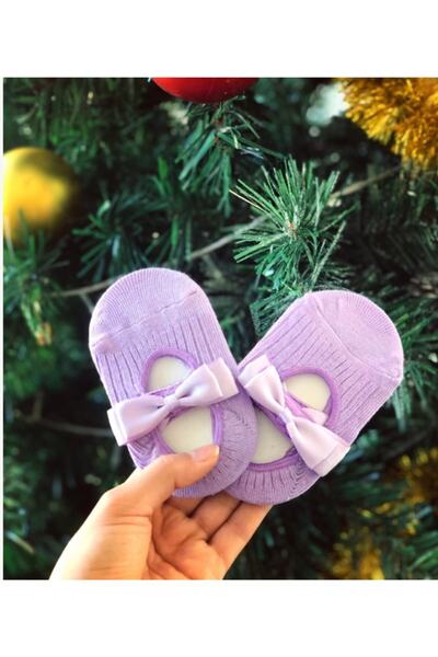 Feyza Kids Baby Girl Lilac Ballerina Socks
