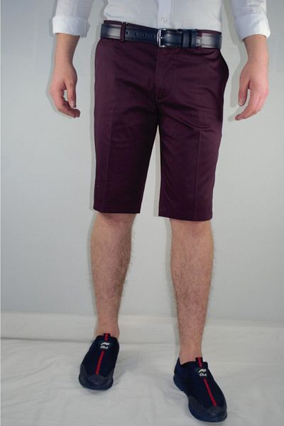 Bomonti Men's Cherry Cürügu Yanıben Embroidered Shorts