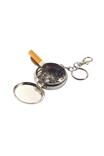 hitteknoloji Bayanlara Özel Mini Metal Sigara Kültablası Savaroski Taşlı