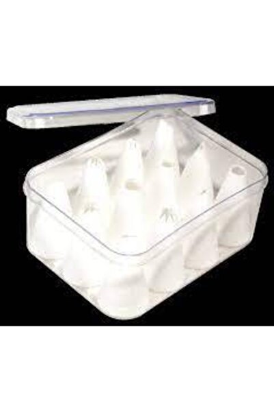 Generic Brand مجموعة من 12 حامل كريمي بلاستيكي