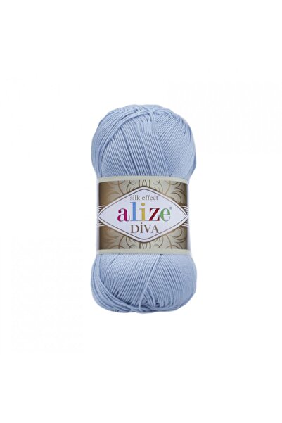 Alize Diva El Örgü Ipi Deniz Mavisi 350