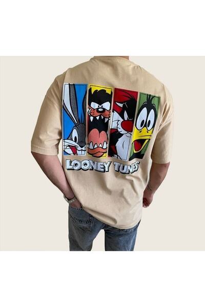 Espical تي شيرت كبير الحجم بنمط لوني تونز