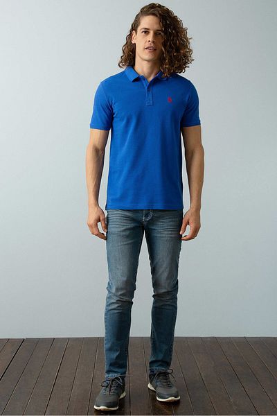U.S. Polo Assn. Tricou cu gât polo pentru bărbați G081GL011.000.739379