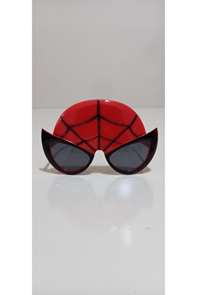 DZC KUZENLER AVM Çocuk Spiderman Figürlü  Çerçeve Genişliği Güneş Gözlüğü14 cm