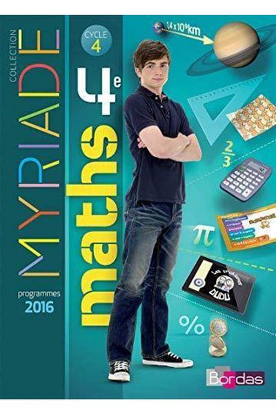 Bordas Publishing Maths 4ème (تنسيق كبير)