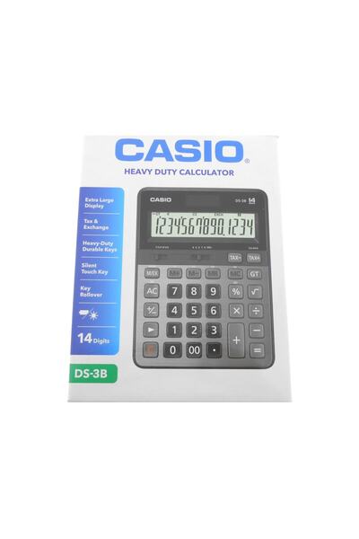 Casio Ds-3b 14 Hane Hesap Makinesi