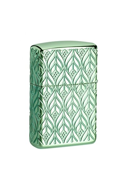 Zippo Unisex Yeşil Armor Hp Green Elegant Dragon Çakmak