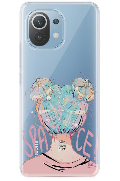 Cekuonline Xiaomi Mi 11 Lite Case Patterned Trend Silicone Cover - Girl from ...