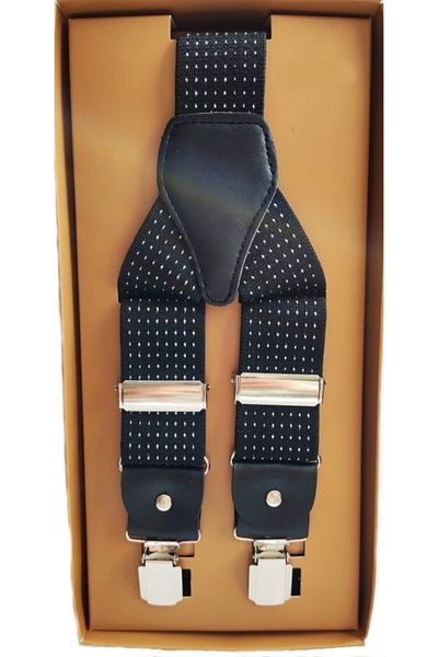Başkent Çanta Galerisi Unisex Μαύρο Πουά Παντελόνι Κρεμάστρα